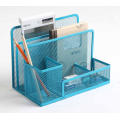 Metal Mesh Office Desk Organizer Stationery Holder